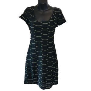 Max Studio black bodycon dress size M